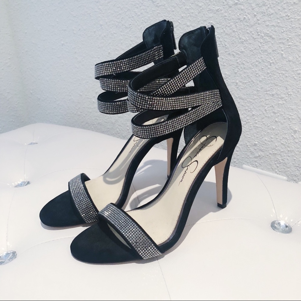 Jessica Simpson ankle strap sandals